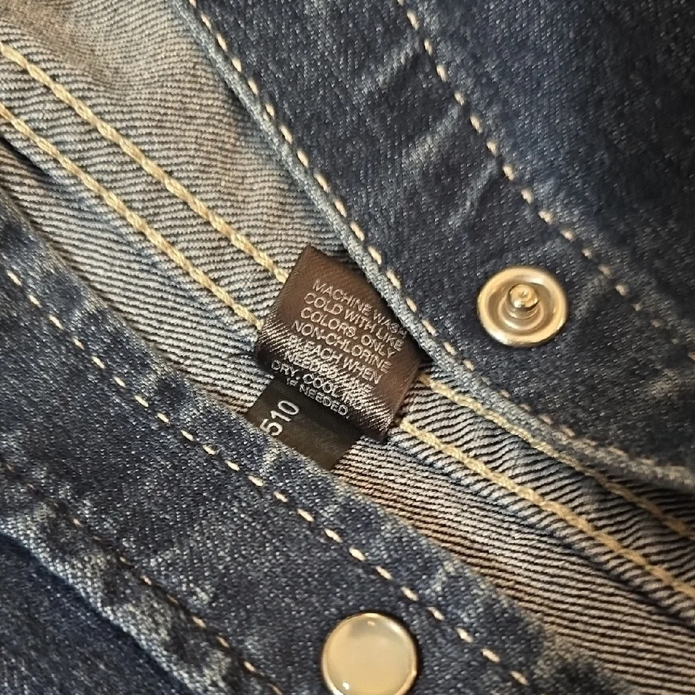 Express Denim Button Up Size Small - Picture 9 of 9
